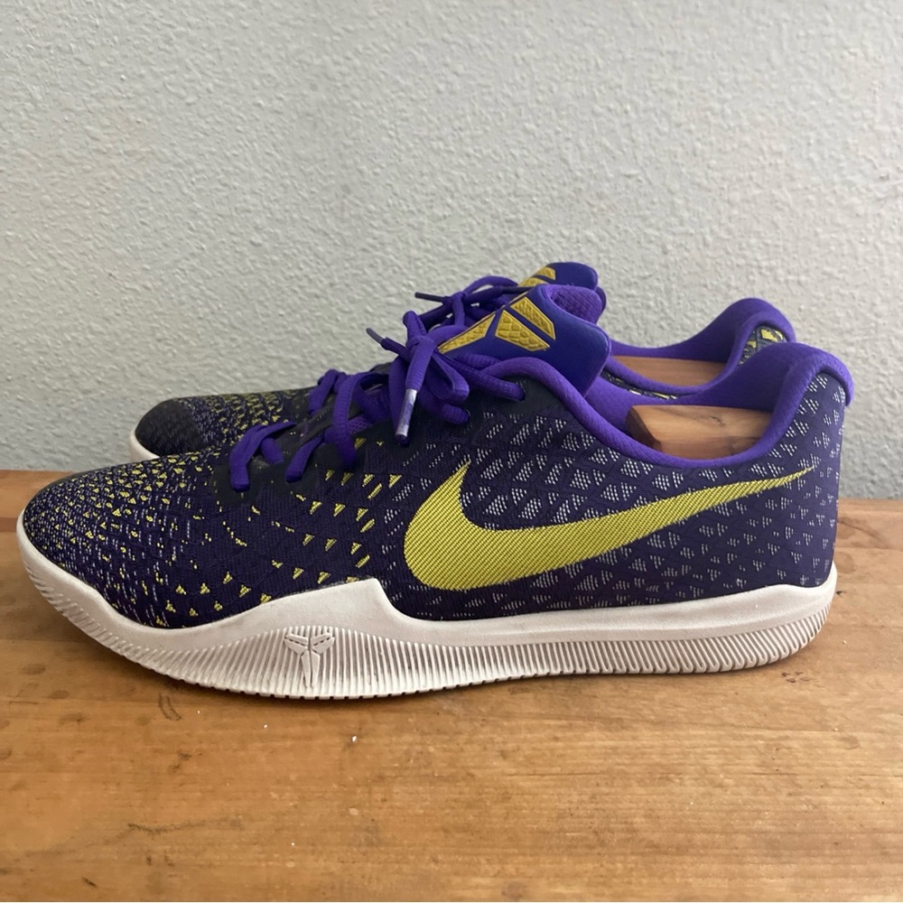 Nike Kobe Mamba Instinct Rage Court Fierce Purple Mens Sneakers 11.5 852473-500 - Picture 7 of 13